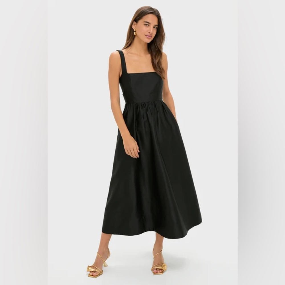 Tuckernuck Esme Black Midi Dress